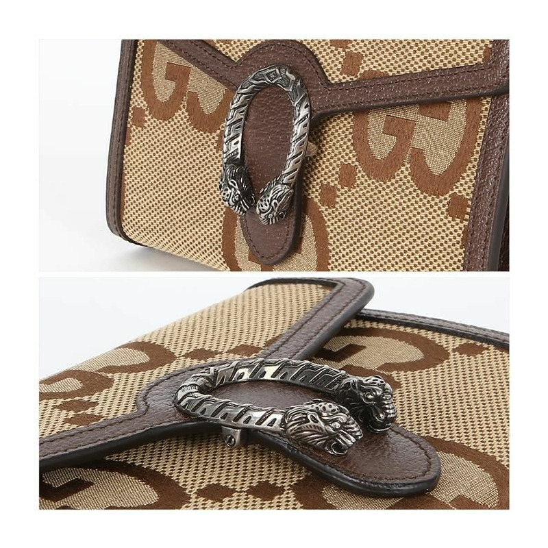 GUCCI 迷你狄俄尼索斯 GG 超大斜背包 401231 UKMBN 2572-9