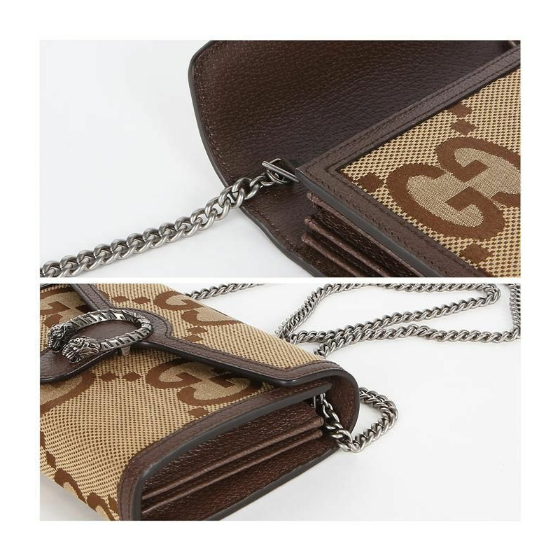 GUCCI 迷你狄俄尼索斯 GG 超大斜背包 401231 UKMBN 2572-10