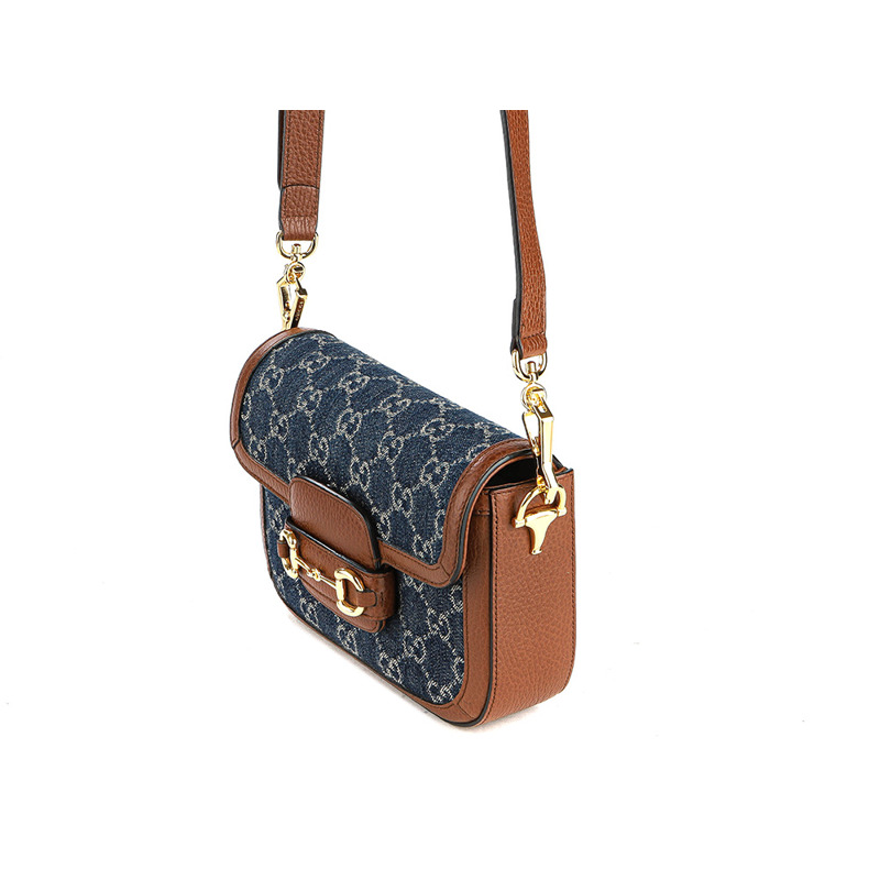 GUCCI Horsebit 1955 單肩包-5