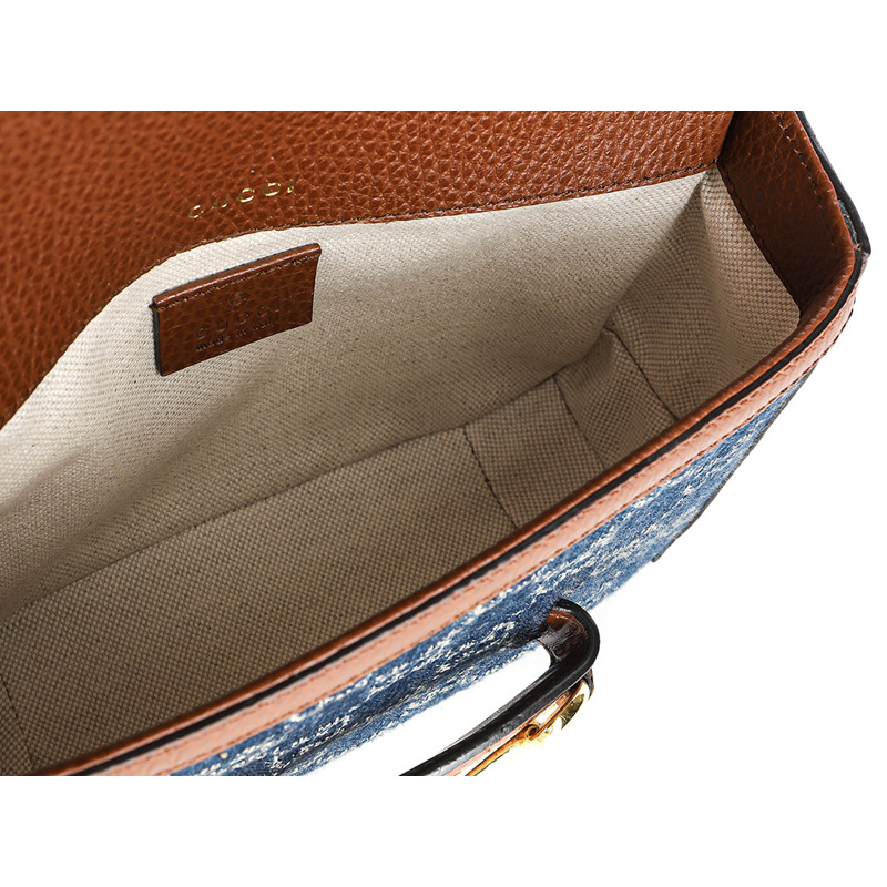 GUCCI Horsebit 1955 單肩包-16