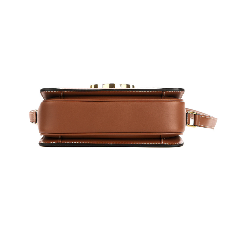 CELINE 24SS 女士錫製三角單肩包,印記:188882BZ4-8