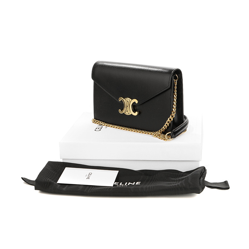 CELINE Triope 斜背包 24SS (10L033DPV 38NO)-14