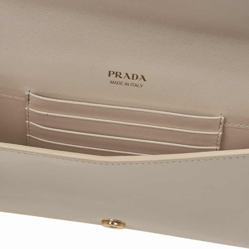 PRADA Saffiano信封鏈條單肩包-8