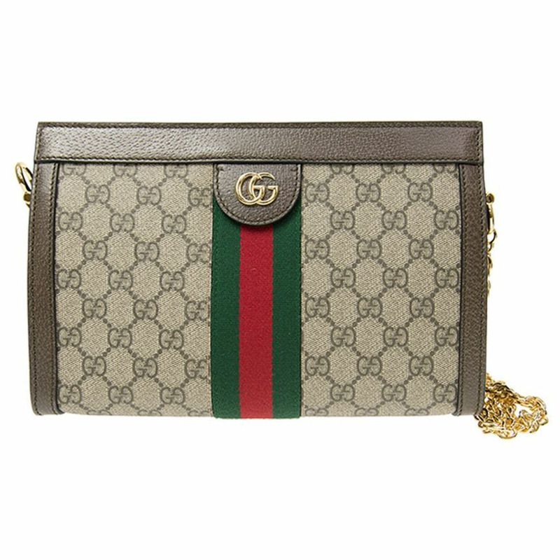 GUCCI 24FW GG Ophidia Supreme 鏈條包 米色 503877 K05NG-0