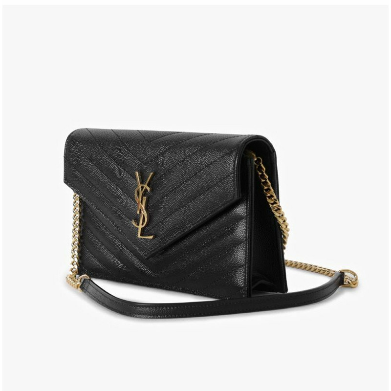 SAINT LAURENT 742920 BOW01 1000 女士斜背包-2