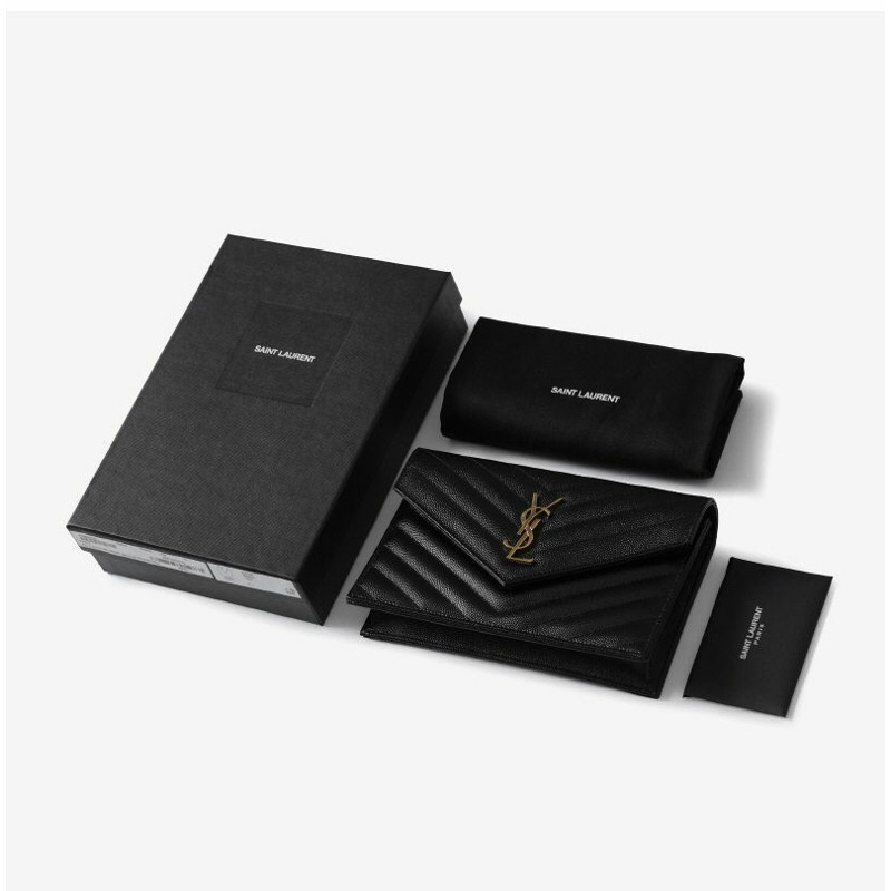 SAINT LAURENT 742920 BOW01 1000 女士斜背包-7