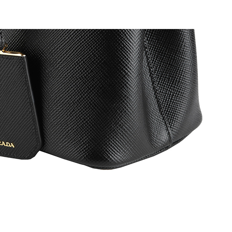 PRADA 雙層 Saffiano 單肩包-13