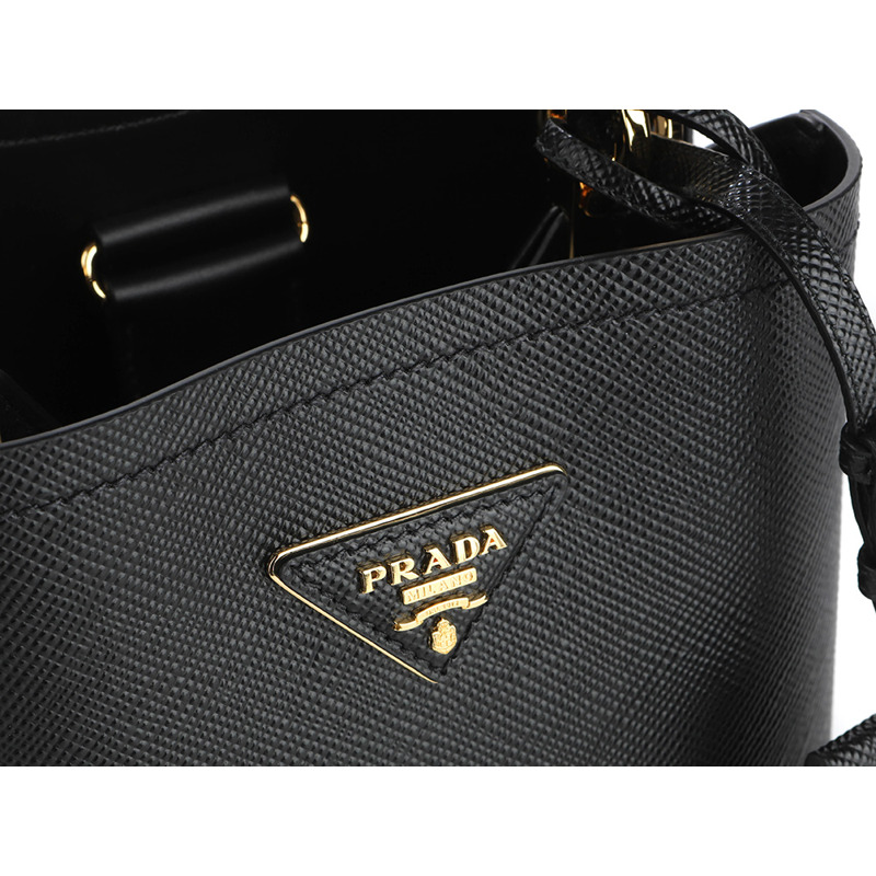 PRADA 24FW 女士 Panier Saffiano 單肩包 1BA217 2ERX-11