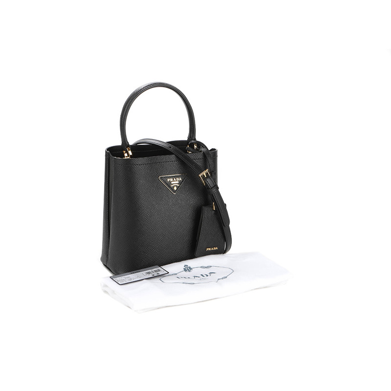 PRADA 24FW 女士 Panier Saffiano 單肩包 1BA217 2ERX-15