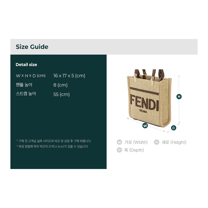 FENDI 24SS 陽光購物手提袋-2