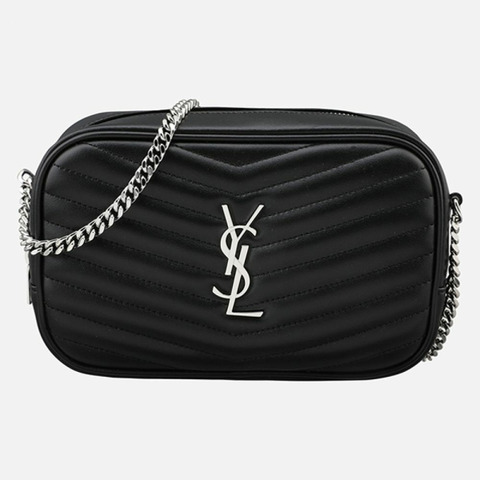SAINT LAURENT Le Quilting 迷你肩背包 黑色