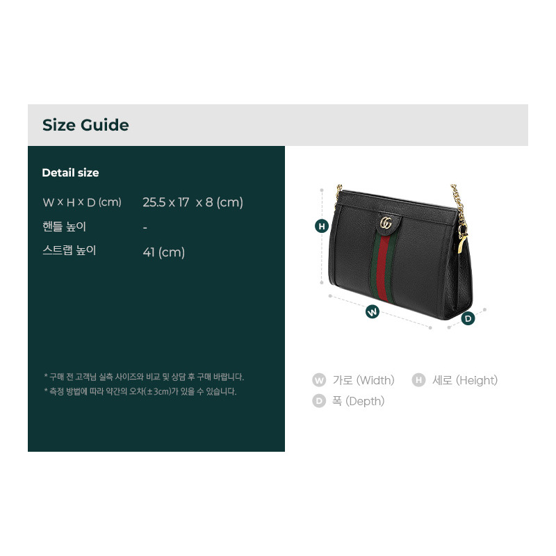 GUCCI Ophidia 鏈條單肩包-2