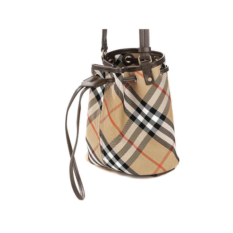 BURBERRY 24FW MN 女士抽繩水桶包-5