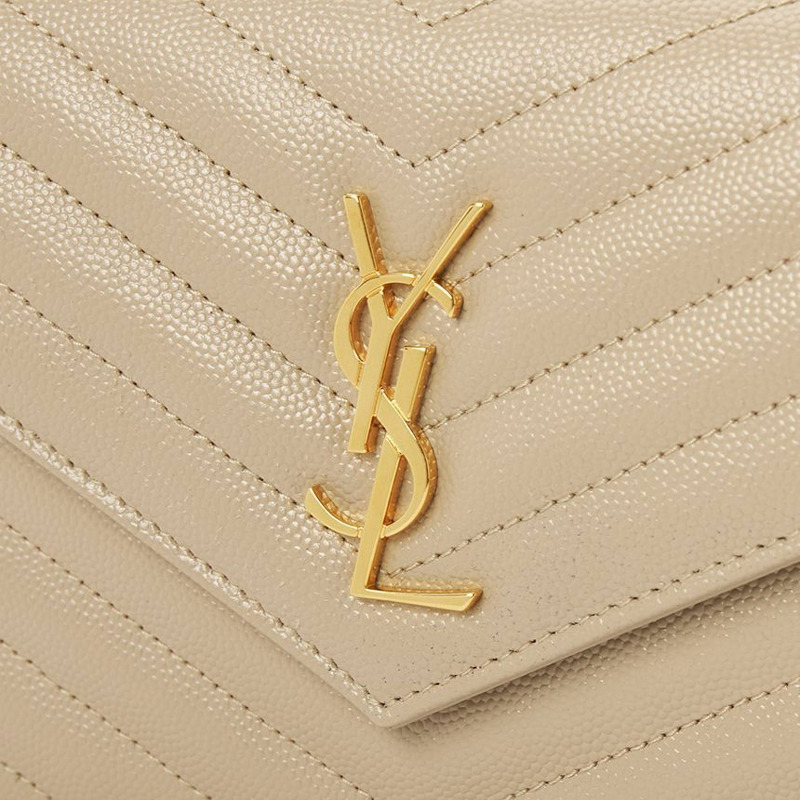 SAINT LAURENT Cassandra Matelassé 女士鏈條單肩包 742920 BOW01 2721-7