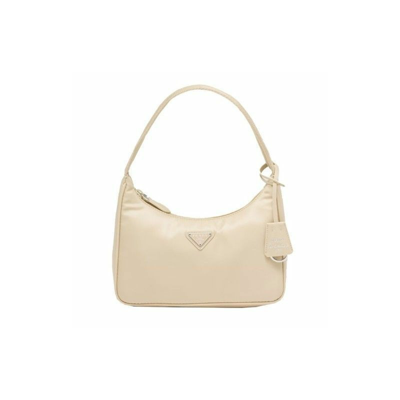 PRADA 復刻版尼龍單肩包 1NE515 RDH0 F0F24 沙漠色-1