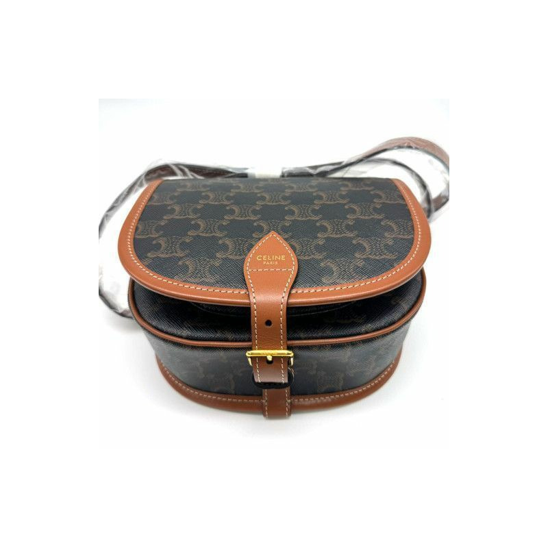 CELINE Triomphe Polka 中型單肩包 04LU-4