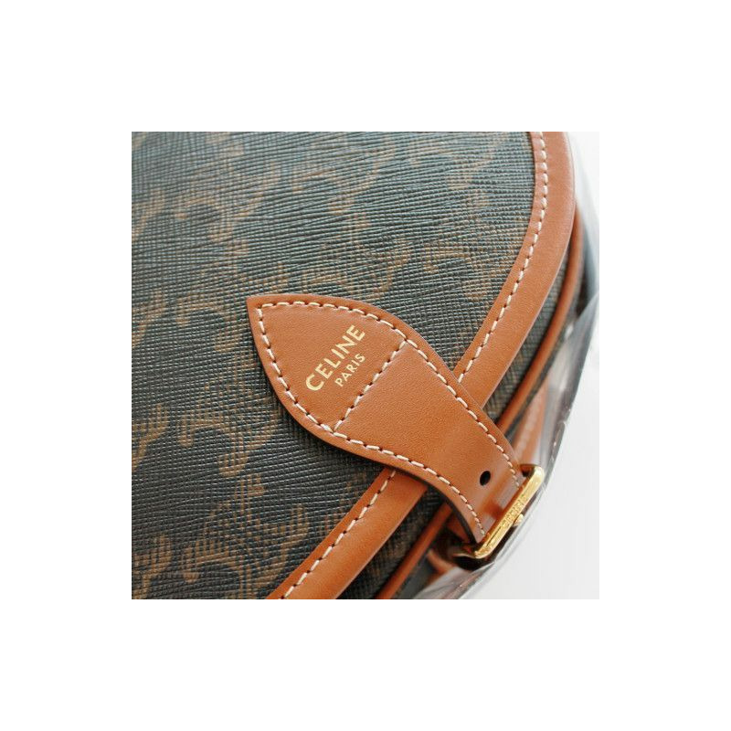 CELINE Triomphe Polka 中型單肩包 04LU-6