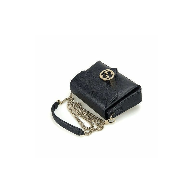 GUCCI 互扣鏈條單肩包 CAO0G-10