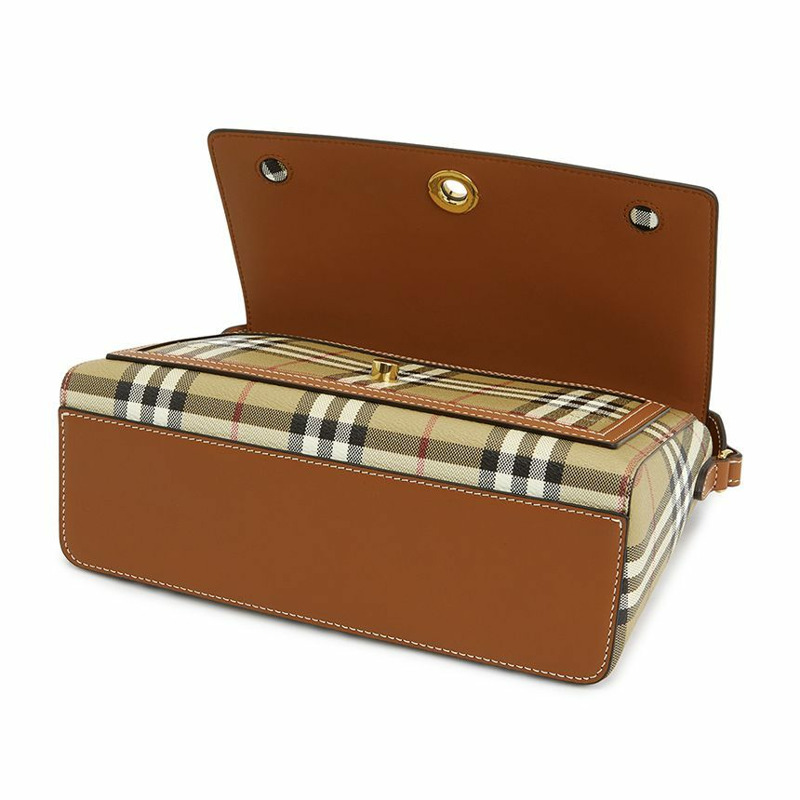 BURBERRY 格紋小姐斜背包 MD 備註-4