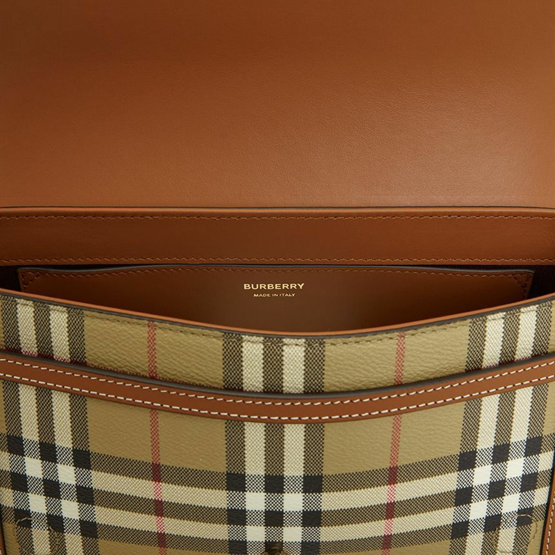 BURBERRY 格紋小姐斜背包 MD 備註-8