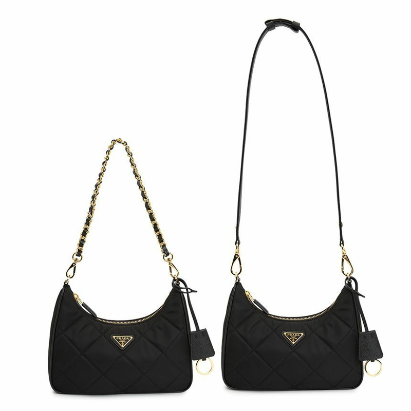 PRADA 1995年復刻版女士鏈條單肩包 1BC204 2AOS F0002 QOO-6