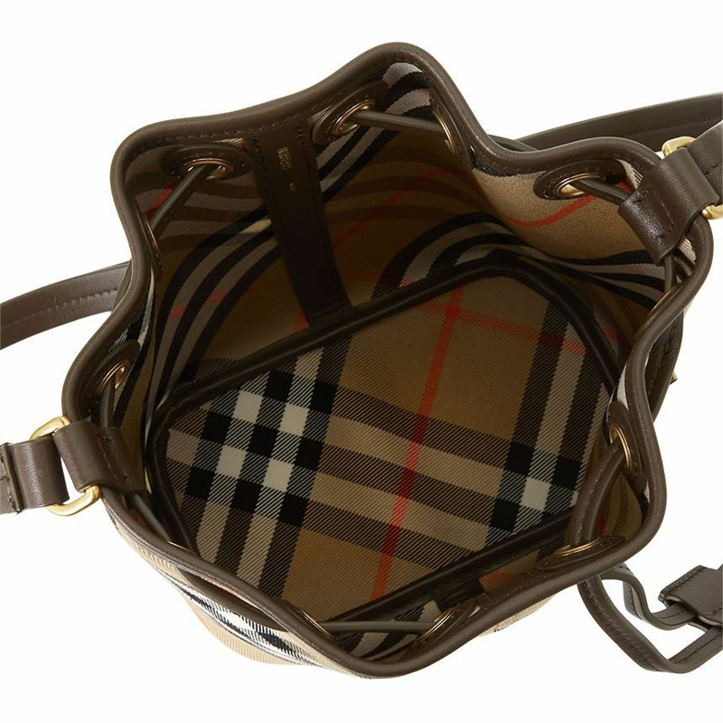 BURBERRY 女士抽繩水桶包-5