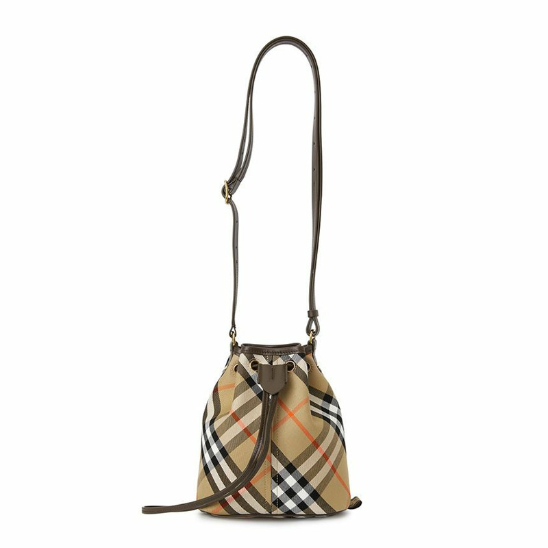BURBERRY 女士抽繩水桶包-6