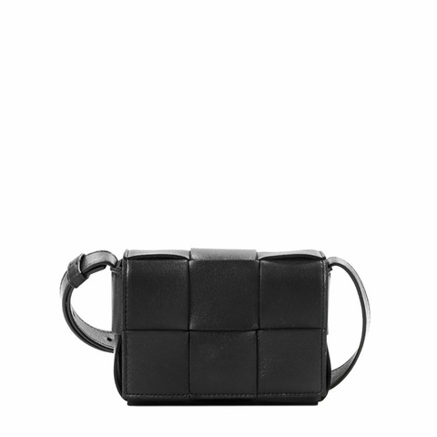 BOTTEGA VENETA 24FW 女士迷你卡帶斜背包