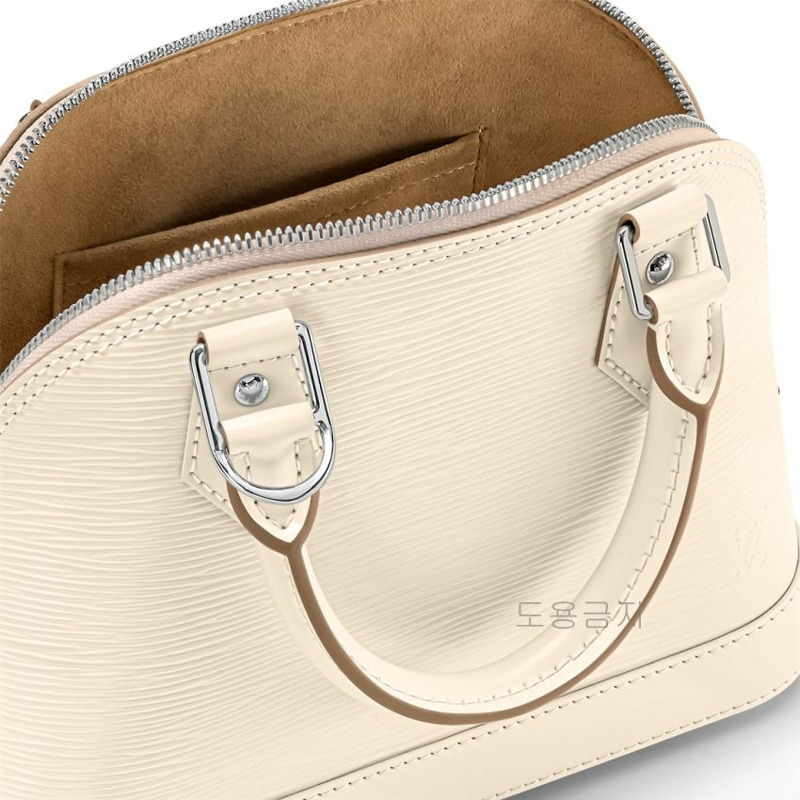 LOUIS VUITTON Alma BB Epi 石英提花肩帶包-5