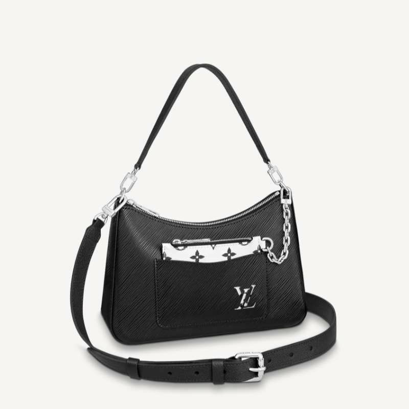 LOUIS VUITTON Marelle 黑色肩背包 M80689-13