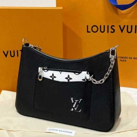 LOUIS VUITTON Marelle 黑色肩背包 M80689