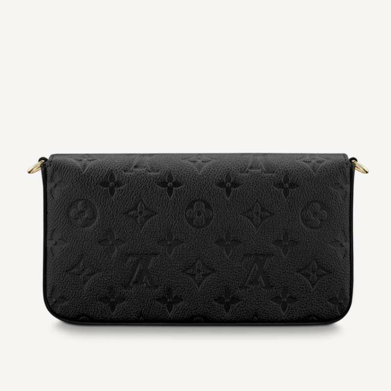 LOUIS VUITTON Felicie Noir Empreinte 手拿包 Monogram M64064-6