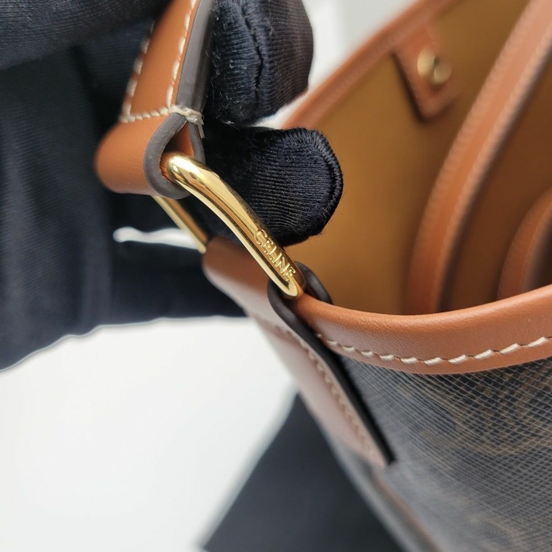 CELINE Triomphe 水桶包 小號 女士 Triomphe 單肩包 191442CAS-4