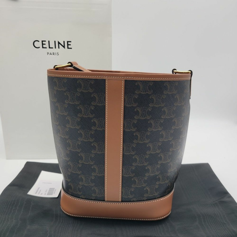 CELINE Triomphe 水桶包 小號 女士 Triomphe 單肩包 191442CAS-6