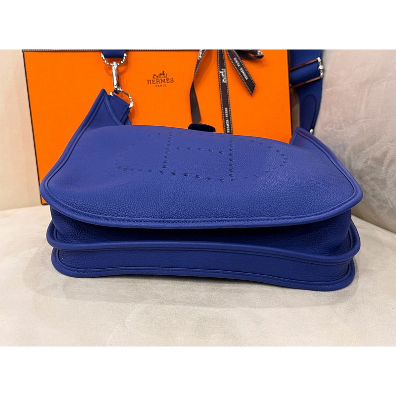 HERMES [ ] 藍色伊芙琳 29-4