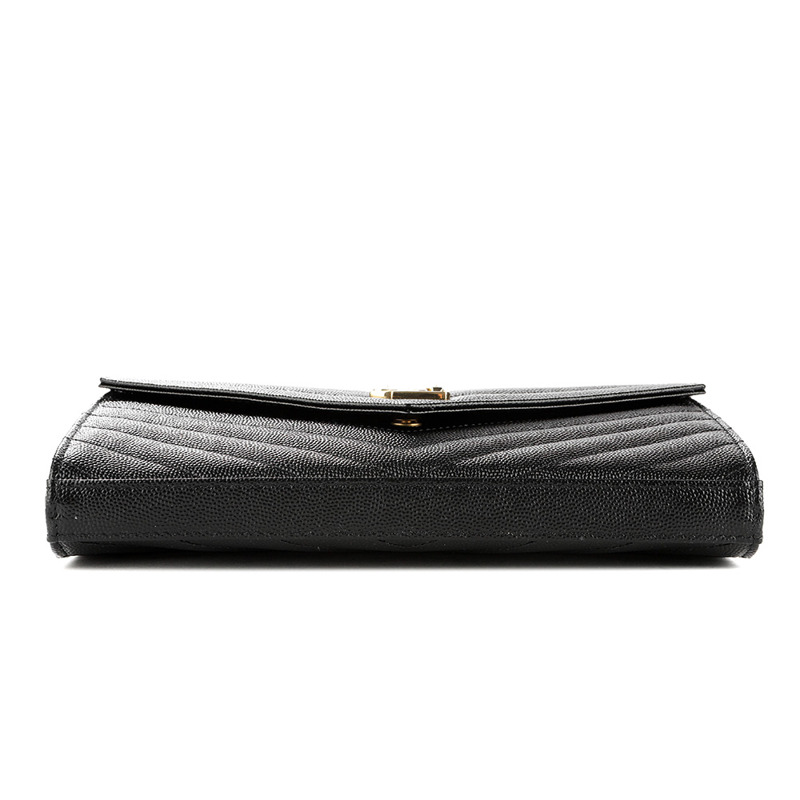 SAINT LAURENT 24秋冬金色Monogram斜背包-8