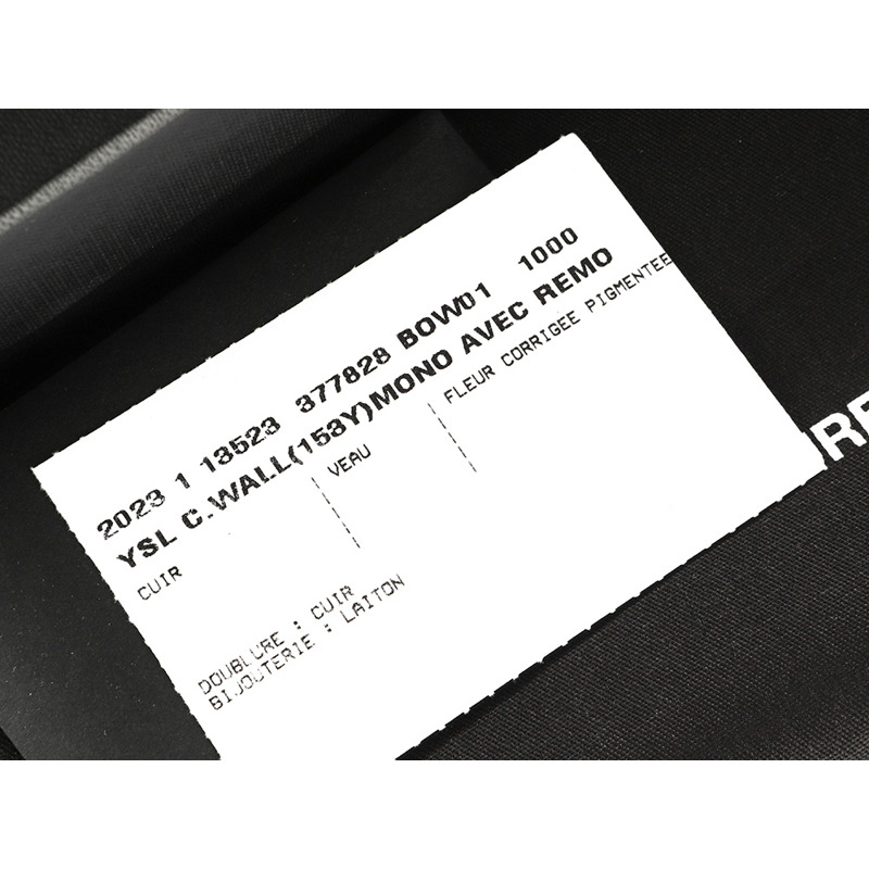 SAINT LAURENT 24秋冬金色Monogram斜背包-18