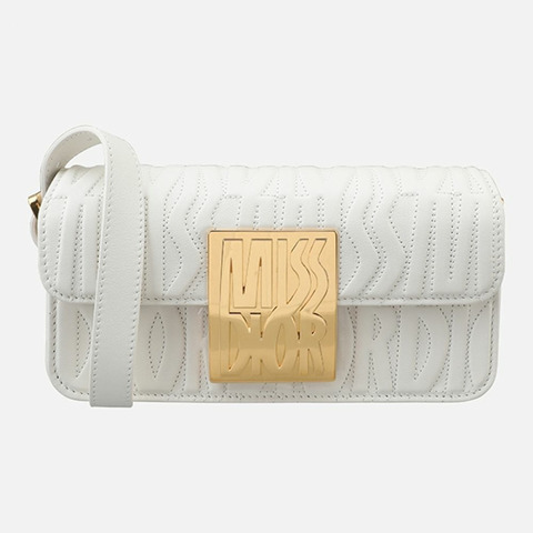 DIOR Miss Flapback Latte White M2610UBOS