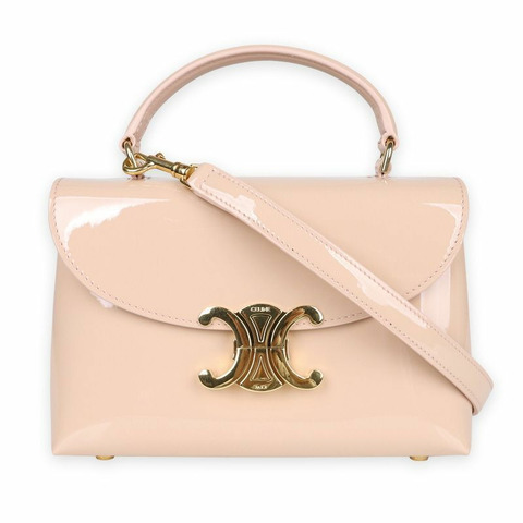 CELINE Tin Nino Triumph 手提包（粉紅色）118113FYJ 03PD