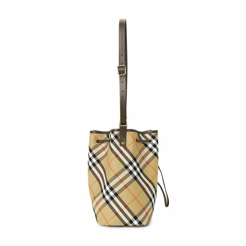 BURBERRY 格紋小姐抽繩水桶包 MD 抽繩水桶包-2