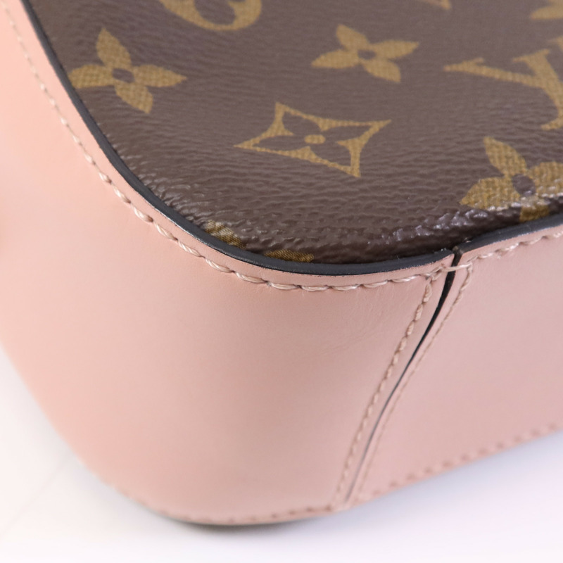 LOUIS VUITTON Monogram Saintonge金扣肩背袋-12