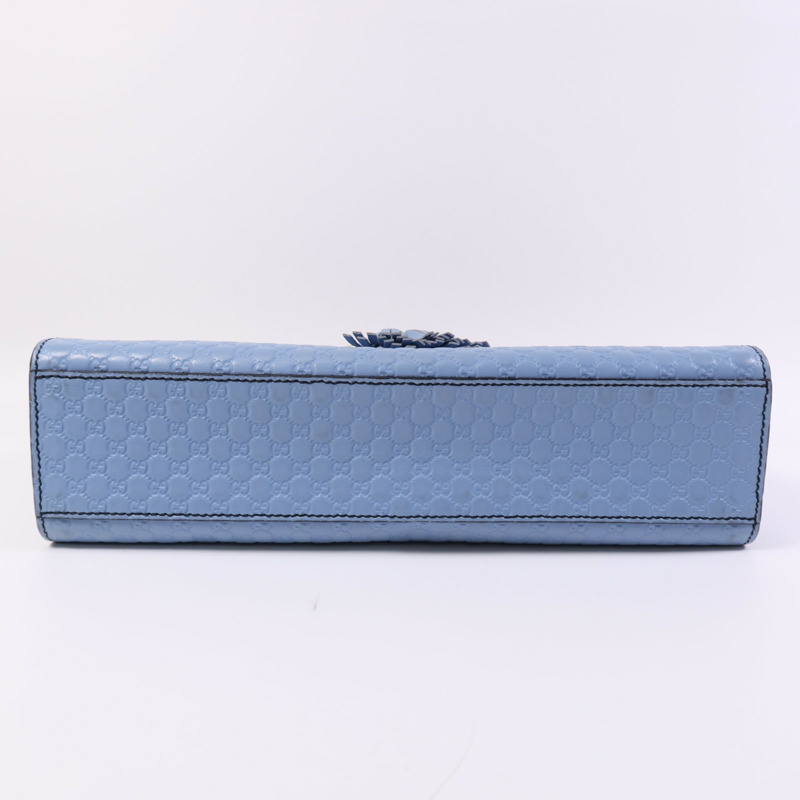 GUCCI 牛皮皮革Medium Emily金扣鏈帶肩背袋-3