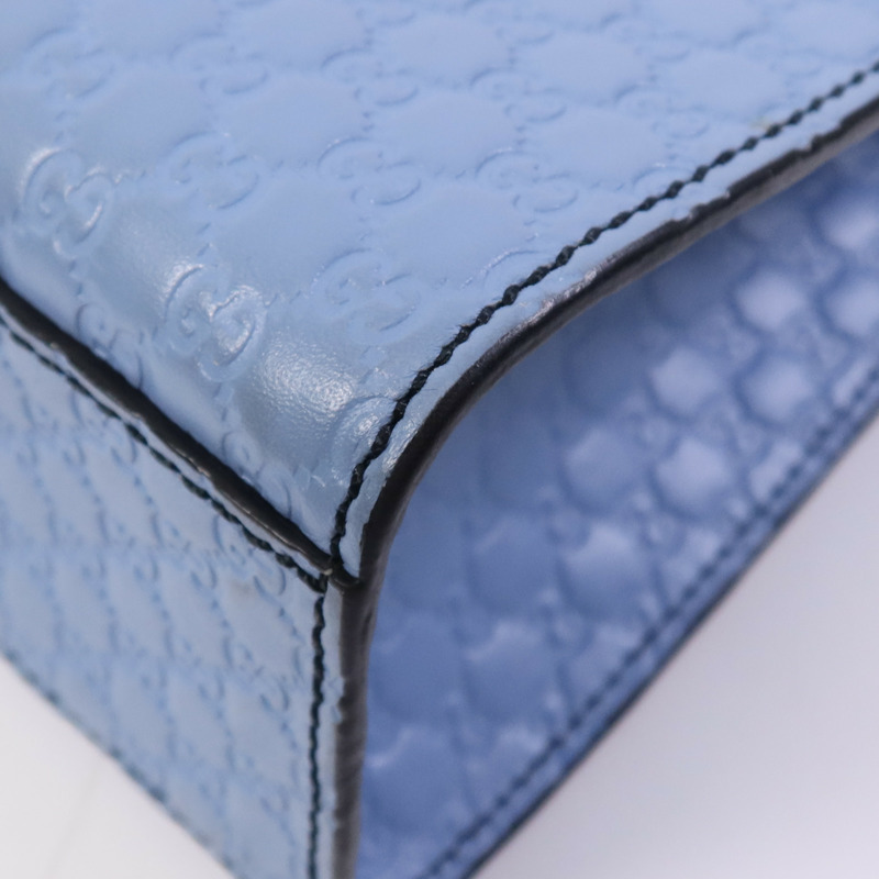 GUCCI 牛皮皮革Medium Emily金扣鏈帶肩背袋-11