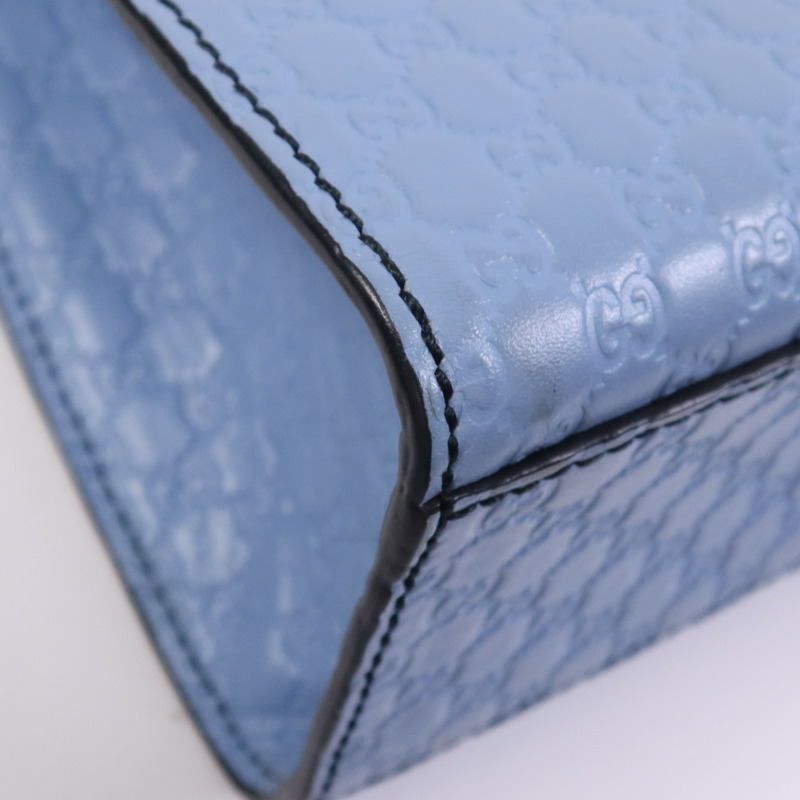 GUCCI 牛皮皮革Medium Emily金扣鏈帶肩背袋-12