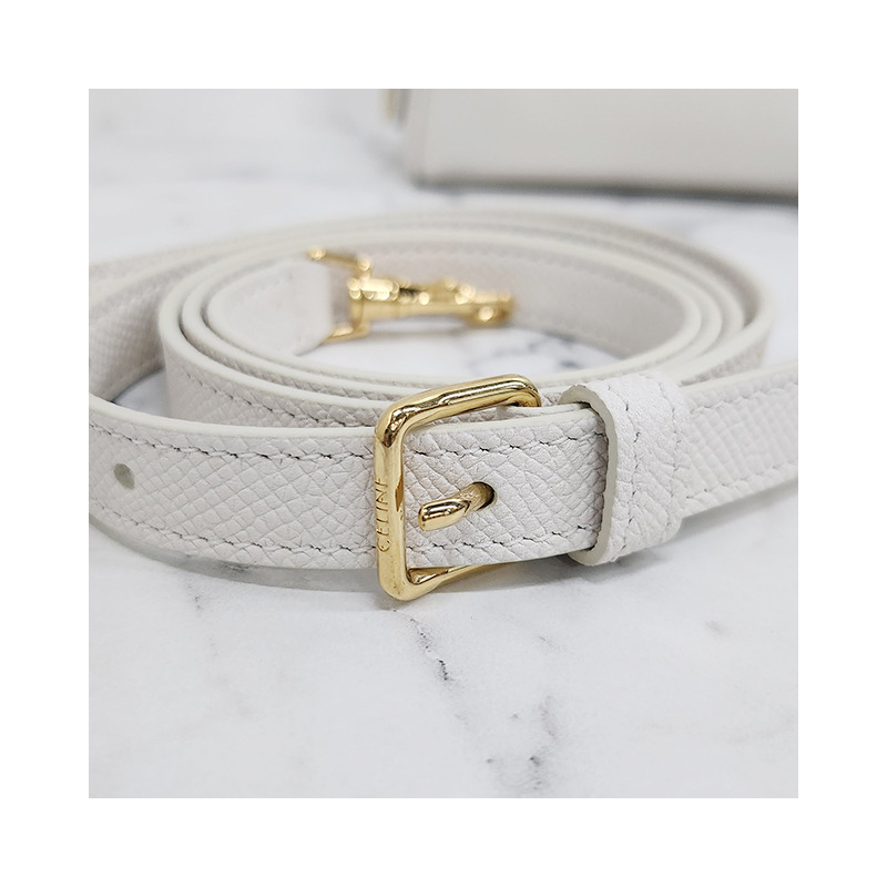 CELINE 波士頓托特單肩包迷你款 [瑕疵品] 24SS 195113DBC 01BC-25