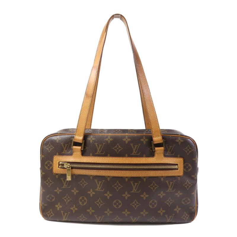 LOUIS VUITTON Monogram Cite GM金扣肩背袋-0