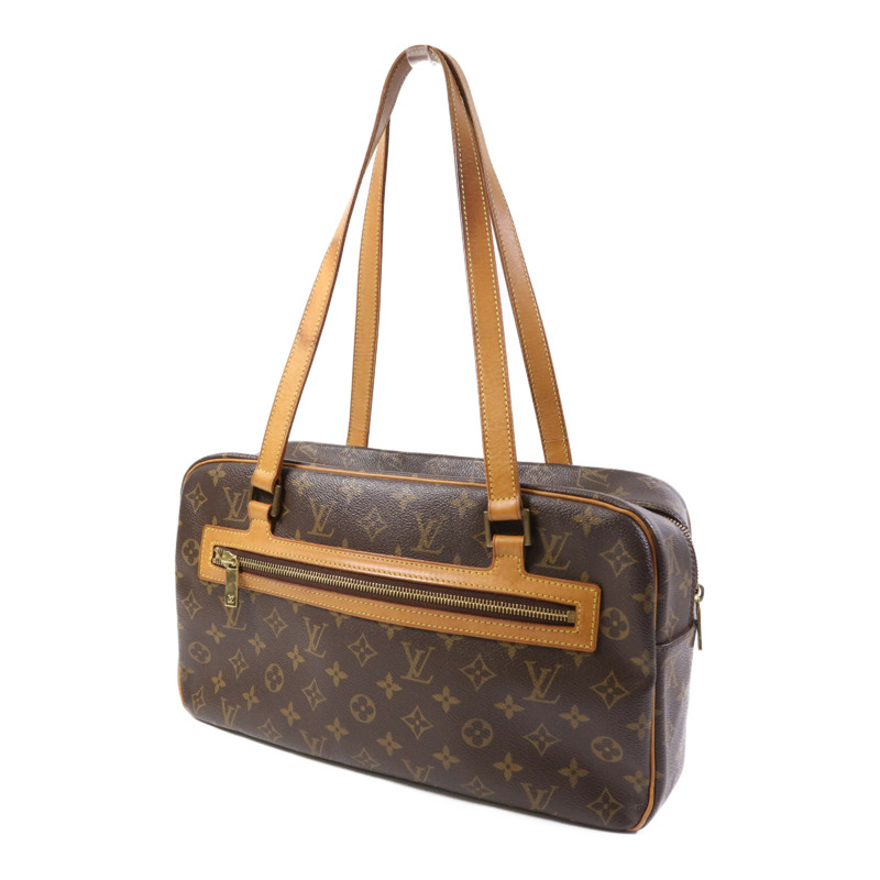 LOUIS VUITTON Monogram Cite GM金扣肩背袋-2