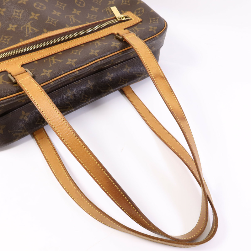 LOUIS VUITTON Monogram Cite GM金扣肩背袋-9
