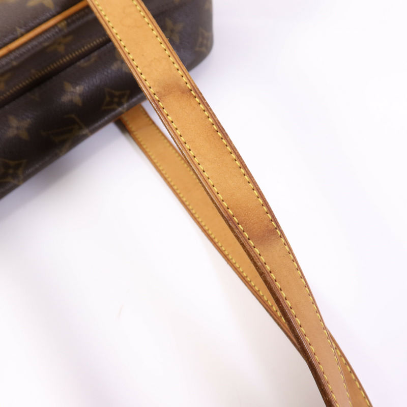 LOUIS VUITTON Monogram Cite GM金扣肩背袋-10