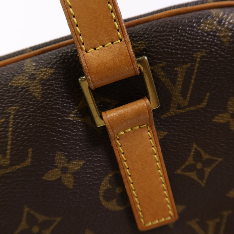 LOUIS VUITTON Monogram Cite GM金扣肩背袋-13